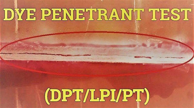 liquid penetrant inspection