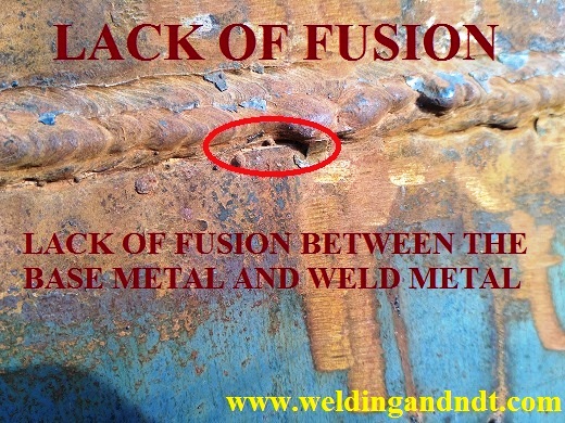 Lack of fusion or incomplete fusion (LOF or IF) - Welding Defect