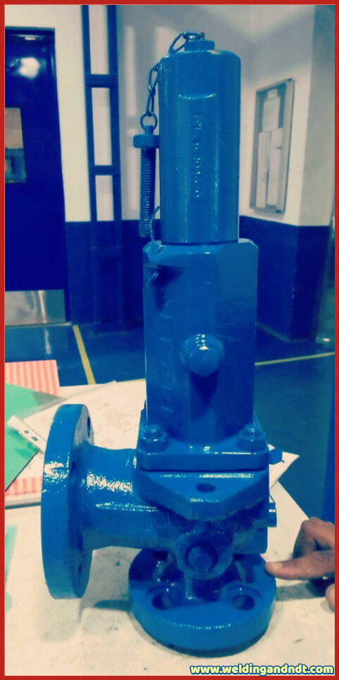 Pressure safety valve PSV